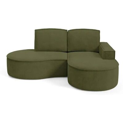 Höffner Ecksofa Flow ¦ grün ¦ Maße (cm): B: 210 H: 88 Höffner Ecksofa Flow ¦ grün ¦ Maße (cm): B: 210 H: 88