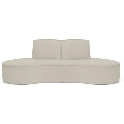 Höffner Einzelsofa Flow ¦ beige ¦ Maße (cm): B: 234 H: 88 Höffner Einzelsofa Flow ¦ beige ¦ Maße (cm): B: 234 H: 88