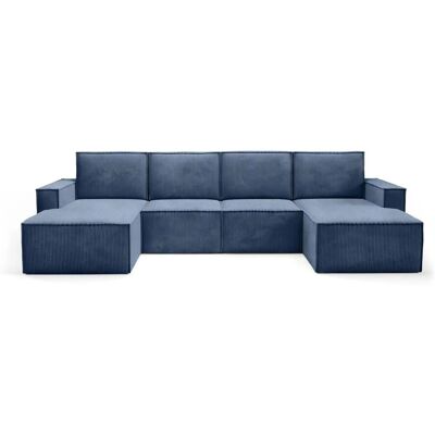 Höffner Wohnlandschaft Orto ¦ blau ¦ Maße (cm): B: 320 H: 93 Höffner Wohnlandschaft Orto ¦ blau ¦ Maße (cm): B: 320 H: 93