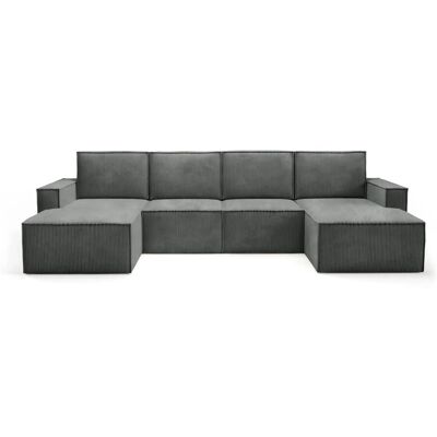Höffner Wohnlandschaft Orto ¦ grau ¦ Maße (cm): B: 320 H: 93 Höffner Wohnlandschaft Orto ¦ grau ¦ Maße (cm): B: 320 H: 93