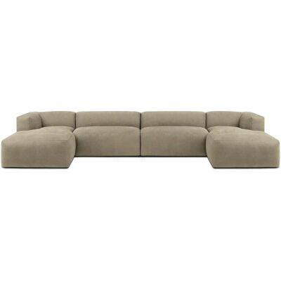 KONSIMO Wohnlandschaft Buffo ¦ braun ¦ Maße (cm): B: 400 H: 73 KONSIMO Wohnlandschaft Buffo ¦ braun ¦ Maße (cm): B: 400 H: 73