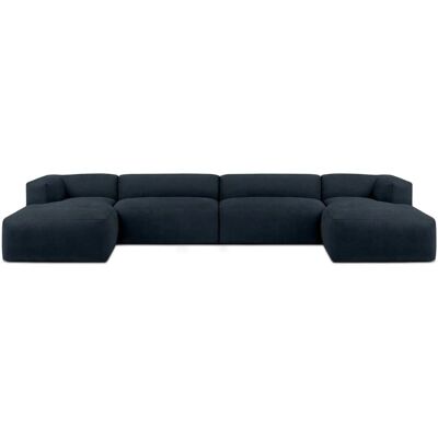 KONSIMO Wohnlandschaft Buffo ¦ blau ¦ Maße (cm): B: 400 H: 73 KONSIMO Wohnlandschaft Buffo ¦ blau ¦ Maße (cm): B: 400 H: 73