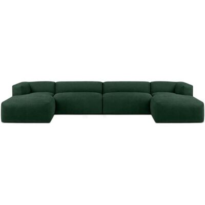 KONSIMO Wohnlandschaft Buffo ¦ blau ¦ Maße (cm): B: 400 H: 73 KONSIMO Wohnlandschaft Buffo ¦ blau ¦ Maße (cm): B: 400 H: 73