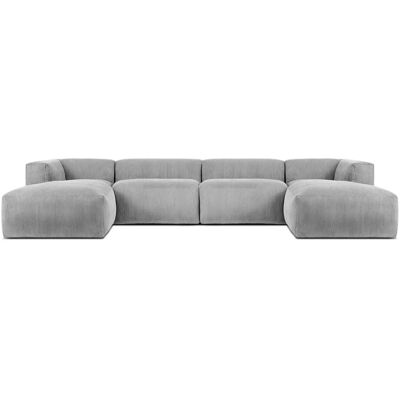 KONSIMO Wohnlandschaft Buffo ¦ grau ¦ Maße (cm): B: 400 H: 73 KONSIMO Wohnlandschaft Buffo ¦ grau ¦ Maße (cm): B: 400 H: 73