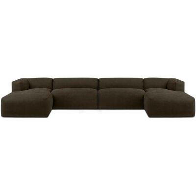 KONSIMO Wohnlandschaft Buffo ¦ braun ¦ Maße (cm): B: 400 H: 73 KONSIMO Wohnlandschaft Buffo ¦ braun ¦ Maße (cm): B: 400 H: 73