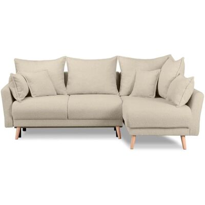 KONSIMO Ecksofa Belmos ¦ creme ¦ Maße (cm): B: 234 H: 100 KONSIMO Ecksofa Belmos ¦ creme ¦ Maße (cm): B: 234 H: 100
