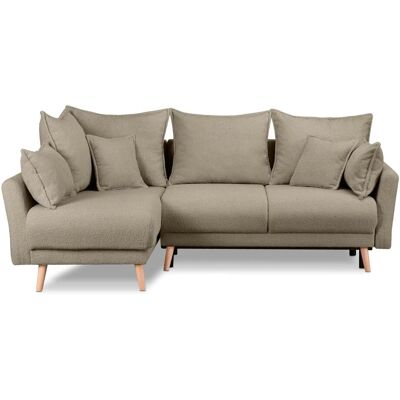 KONSIMO Ecksofa Belmos ¦ braun ¦ Maße (cm): B: 234 H: 100 KONSIMO Ecksofa Belmos ¦ braun ¦ Maße (cm): B: 234 H: 100