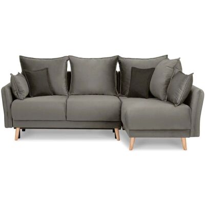 KONSIMO Ecksofa Belmos ¦ grau ¦ Maße (cm): B: 234 H: 100 KONSIMO Ecksofa Belmos ¦ grau ¦ Maße (cm): B: 234 H: 100