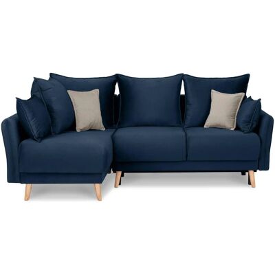 KONSIMO Ecksofa Belmos ¦ blau ¦ Maße (cm): B: 234 H: 100 KONSIMO Ecksofa Belmos ¦ blau ¦ Maße (cm): B: 234 H: 100