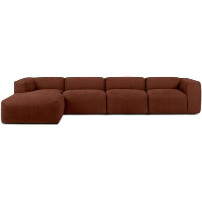 KONSIMO Ecksofa Buffo ¦ orange ¦ Maße (cm): B: 365 H: 73 KONSIMO Ecksofa Buffo ¦ orange ¦ Maße (cm): B: 365 H: 73