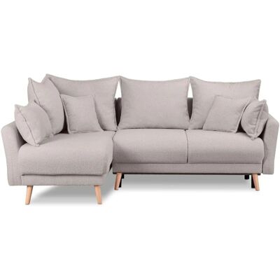 KONSIMO Ecksofa Belmos ¦ grau ¦ Maße (cm): B: 234 H: 100 KONSIMO Ecksofa Belmos ¦ grau ¦ Maße (cm): B: 234 H: 100
