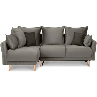 KONSIMO Ecksofa Belmos ¦ grau ¦ Maße (cm): B: 234 H: 100 KONSIMO Ecksofa Belmos ¦ grau ¦ Maße (cm): B: 234 H: 100
