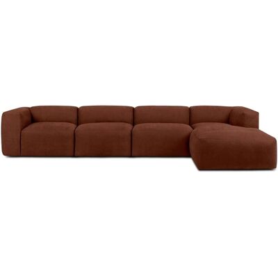 KONSIMO Ecksofa Buffo ¦ orange ¦ Maße (cm): B: 365 H: 73 KONSIMO Ecksofa Buffo ¦ orange ¦ Maße (cm): B: 365 H: 73