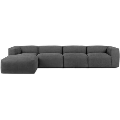 KONSIMO Ecksofa Buffo ¦ grau ¦ Maße (cm): B: 365 H: 73 KONSIMO Ecksofa Buffo ¦ grau ¦ Maße (cm): B: 365 H: 73