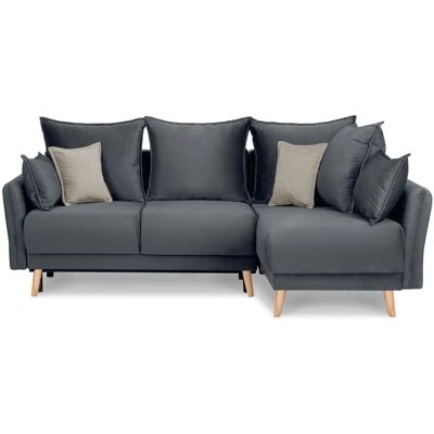 KONSIMO Ecksofa Belmos ¦ grau ¦ Maße (cm): B: 234 H: 100 KONSIMO Ecksofa Belmos ¦ grau ¦ Maße (cm): B: 234 H: 100