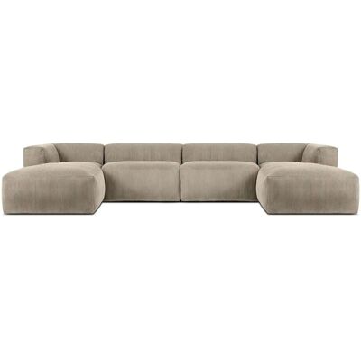 KONSIMO Wohnlandschaft Buffo ¦ beige ¦ Maße (cm): B: 400 H: 73 KONSIMO Wohnlandschaft Buffo ¦ beige ¦ Maße (cm): B: 400 H: 73