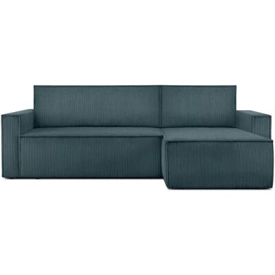 KONSIMO Ecksofa Napi ¦ blau ¦ Maße (cm): B: 246 H: 89 KONSIMO Ecksofa Napi ¦ blau ¦ Maße (cm): B: 246 H: 89