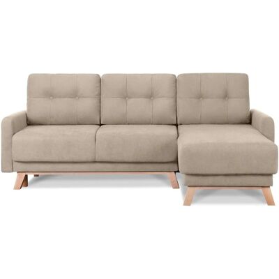 KONSIMO Ecksofa Visna ¦ beige ¦ Maße (cm): B: 228 H: 79 KONSIMO Ecksofa Visna ¦ beige ¦ Maße (cm): B: 228 H: 79