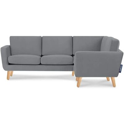 KONSIMO Ecksofa Tagio ¦ grau ¦ Maße (cm): B: 220 H: 80 KONSIMO Ecksofa Tagio ¦ grau ¦ Maße (cm): B: 220 H: 80