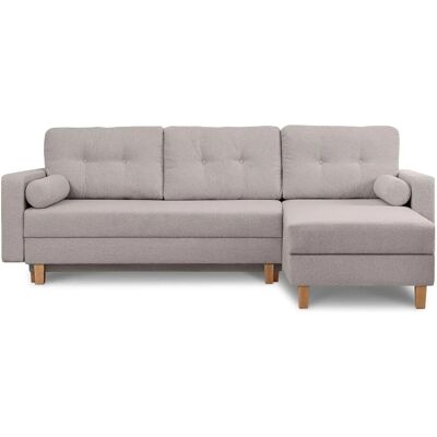 KONSIMO Ecksofa Eriso ¦ grau ¦ Maße (cm): B: 240 H: 75 KONSIMO Ecksofa Eriso ¦ grau ¦ Maße (cm): B: 240 H: 75