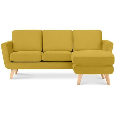 KONSIMO Ecksofa Tagio ¦ gelb ¦ Maße (cm): B: 190 H: 78 KONSIMO Ecksofa Tagio ¦ gelb ¦ Maße (cm): B: 190 H: 78
