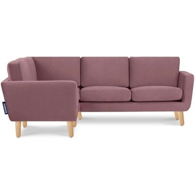 KONSIMO Ecksofa Tagio ¦ rosa/pink ¦ Maße (cm): B: 220 H: 80 KONSIMO Ecksofa Tagio ¦ rosa/pink ¦ Maße (cm): B: 220 H: 80