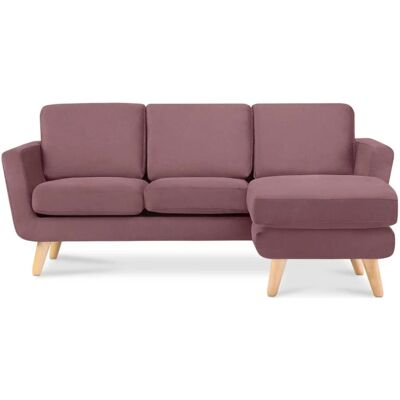 KONSIMO Ecksofa Tagio ¦ rosa/pink ¦ Maße (cm): B: 190 H: 78 KONSIMO Ecksofa Tagio ¦ rosa/pink ¦ Maße (cm): B: 190 H: 78