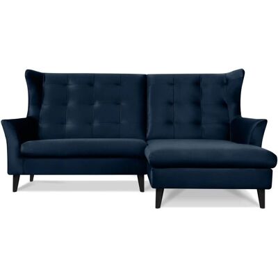 KONSIMO Ecksofa Salis ¦ blau ¦ Maße (cm): B: 225 H: 105 KONSIMO Ecksofa Salis ¦ blau ¦ Maße (cm): B: 225 H: 105