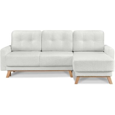 KONSIMO Ecksofa Visna ¦ creme ¦ Maße (cm): B: 228 H: 79 KONSIMO Ecksofa Visna ¦ creme ¦ Maße (cm): B: 228 H: 79