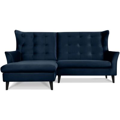 KONSIMO Ecksofa Salis ¦ blau ¦ Maße (cm): B: 225 H: 105 KONSIMO Ecksofa Salis ¦ blau ¦ Maße (cm): B: 225 H: 105