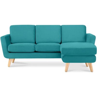 KONSIMO Ecksofa Tagio ¦ türkis/petrol ¦ Maße (cm): B: 190 H: 78 KONSIMO Ecksofa Tagio ¦ türkis/petrol ¦ Maße (cm): B: 190 H: 78