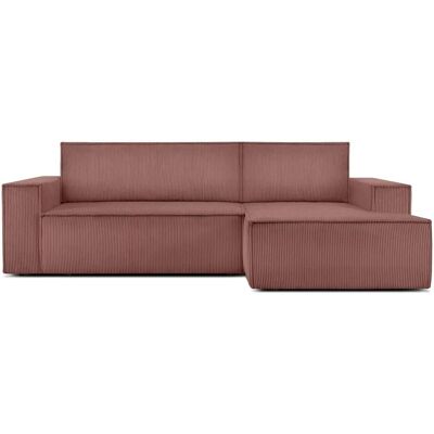 KONSIMO Ecksofa Napi ¦ rosa/pink ¦ Maße (cm): B: 262 H: 88 KONSIMO Ecksofa Napi ¦ rosa/pink ¦ Maße (cm): B: 262 H: 88
