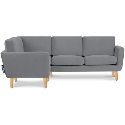 KONSIMO Ecksofa Tagio ¦ grau ¦ Maße (cm): B: 220 H: 80 KONSIMO Ecksofa Tagio ¦ grau ¦ Maße (cm): B: 220 H: 80