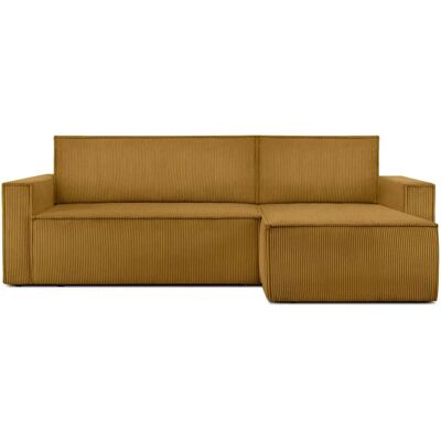 KONSIMO Ecksofa Napi ¦ gelb ¦ Maße (cm): B: 246 H: 89 KONSIMO Ecksofa Napi ¦ gelb ¦ Maße (cm): B: 246 H: 89
