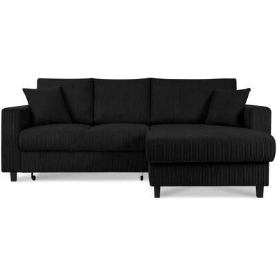 KONSIMO Ecksofa Egret ¦ schwarz ¦ Maße (cm): B: 234 H: 92 KONSIMO Ecksofa Egret ¦ schwarz ¦ Maße (cm): B: 234 H: 92