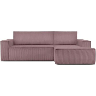 KONSIMO Ecksofa Napi ¦ rosa/pink ¦ Maße (cm): B: 262 H: 88 KONSIMO Ecksofa Napi ¦ rosa/pink ¦ Maße (cm): B: 262 H: 88