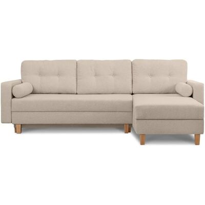 KONSIMO Ecksofa Eriso ¦ creme ¦ Maße (cm): B: 240 H: 75 KONSIMO Ecksofa Eriso ¦ creme ¦ Maße (cm): B: 240 H: 75