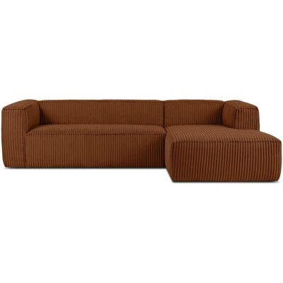 KONSIMO Ecksofa Ferox ¦ orange ¦ Maße (cm): B: 305 H: 73 KONSIMO Ecksofa Ferox ¦ orange ¦ Maße (cm): B: 305 H: 73