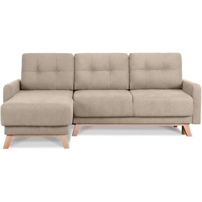 KONSIMO Ecksofa Visna ¦ beige ¦ Maße (cm): B: 228 H: 79 KONSIMO Ecksofa Visna ¦ beige ¦ Maße (cm): B: 228 H: 79