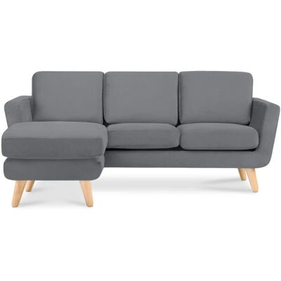 KONSIMO Ecksofa Tagio ¦ grau ¦ Maße (cm): B: 190 H: 78 KONSIMO Ecksofa Tagio ¦ grau ¦ Maße (cm): B: 190 H: 78