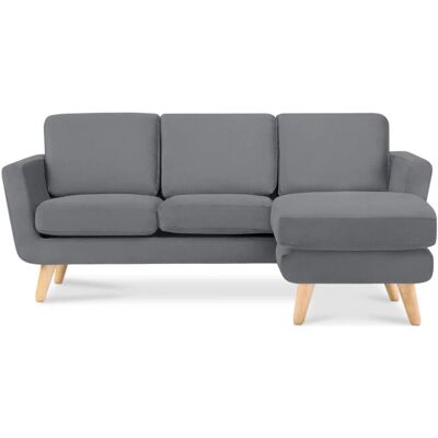KONSIMO Ecksofa Tagio ¦ grau ¦ Maße (cm): B: 190 H: 78 KONSIMO Ecksofa Tagio ¦ grau ¦ Maße (cm): B: 190 H: 78