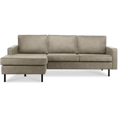 KONSIMO - INVIA - Hellgrau - Leder/Mikrofaser - Sofa KONSIMO - INVIA - Hellgrau - Leder/Mikrofaser - Sofa