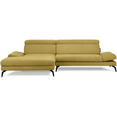 KONSIMO Ecksofa Renar ¦ gelb ¦ Maße (cm): B: 285 H: 95 KONSIMO Ecksofa Renar ¦ gelb ¦ Maße (cm): B: 285 H: 95
