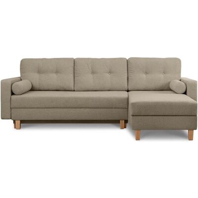 KONSIMO Ecksofa Eriso ¦ braun ¦ Maße (cm): B: 240 H: 75 KONSIMO Ecksofa Eriso ¦ braun ¦ Maße (cm): B: 240 H: 75