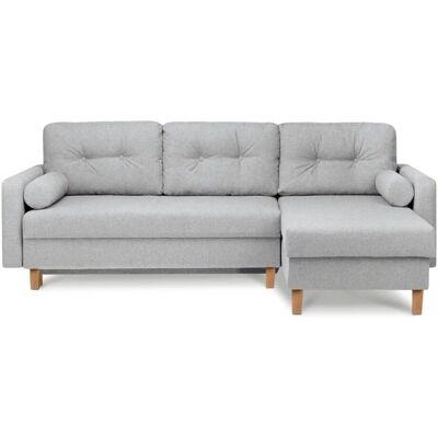 KONSIMO Ecksofa Eriso ¦ grau ¦ Maße (cm): B: 240 H: 75 KONSIMO Ecksofa Eriso ¦ grau ¦ Maße (cm): B: 240 H: 75