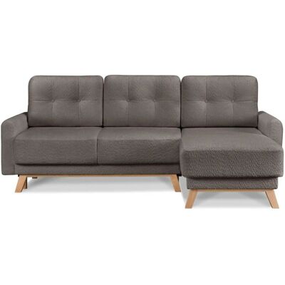 KONSIMO Ecksofa Visna ¦ braun ¦ Maße (cm): B: 228 H: 79 KONSIMO Ecksofa Visna ¦ braun ¦ Maße (cm): B: 228 H: 79