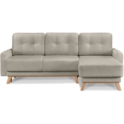KONSIMO Ecksofa Visna ¦ beige ¦ Maße (cm): B: 228 H: 79 KONSIMO Ecksofa Visna ¦ beige ¦ Maße (cm): B: 228 H: 79