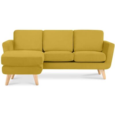 KONSIMO Ecksofa Tagio ¦ gelb ¦ Maße (cm): B: 190 H: 78 KONSIMO Ecksofa Tagio ¦ gelb ¦ Maße (cm): B: 190 H: 78