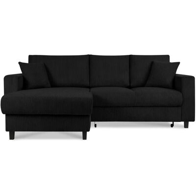 KONSIMO Ecksofa Egret ¦ schwarz ¦ Maße (cm): B: 234 H: 92 KONSIMO Ecksofa Egret ¦ schwarz ¦ Maße (cm): B: 234 H: 92
