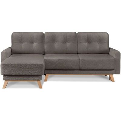 KONSIMO Ecksofa Visna ¦ braun ¦ Maße (cm): B: 228 H: 79 KONSIMO Ecksofa Visna ¦ braun ¦ Maße (cm): B: 228 H: 79